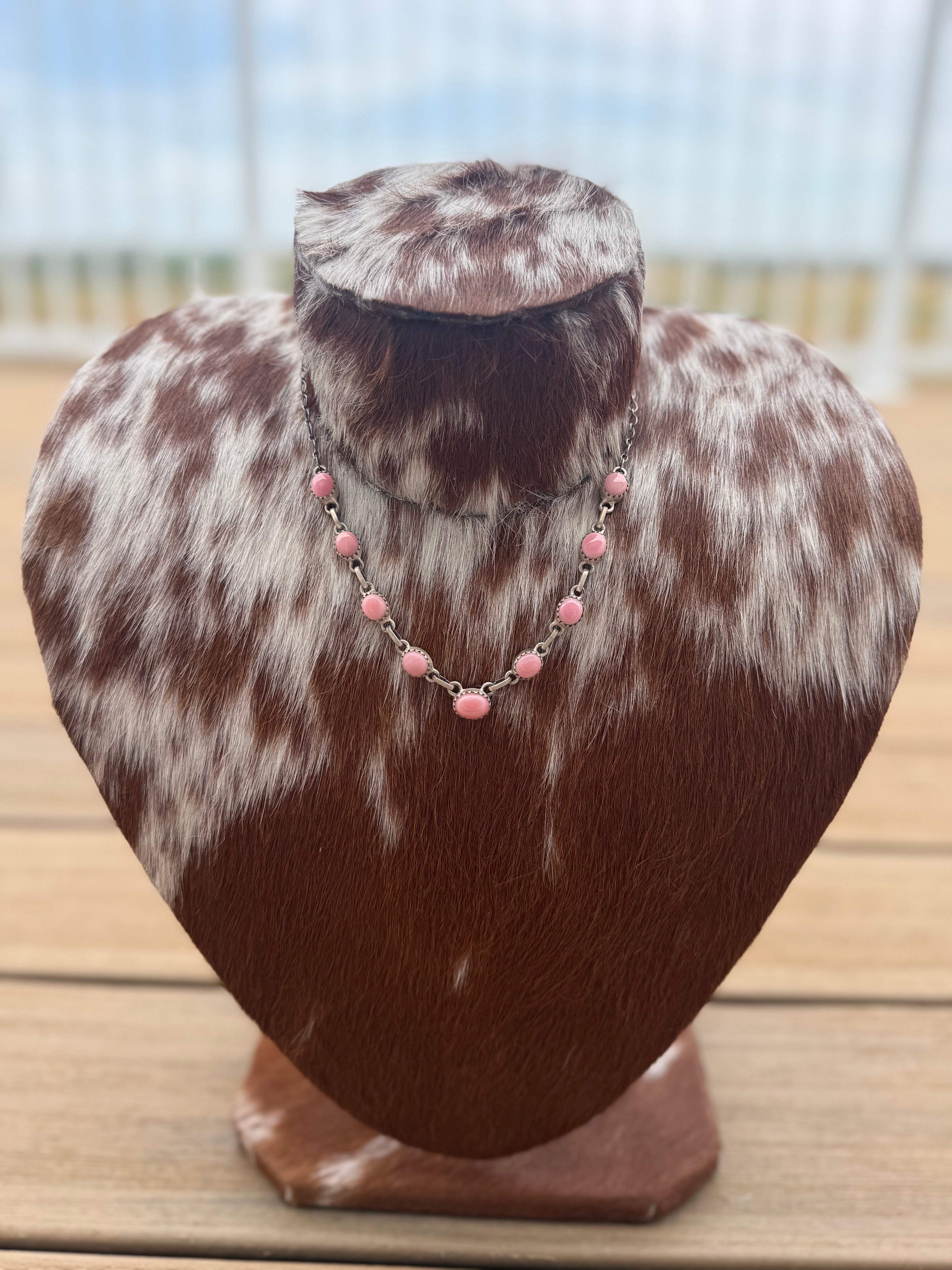 Pink Conch Necklace