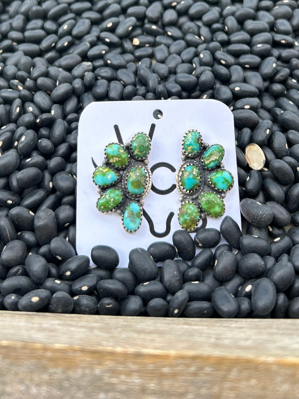 Sonoran half cluster earrings