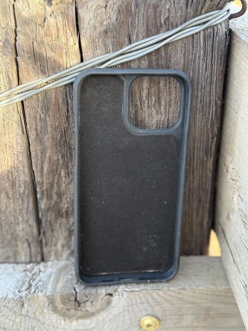 Aces leather phone case