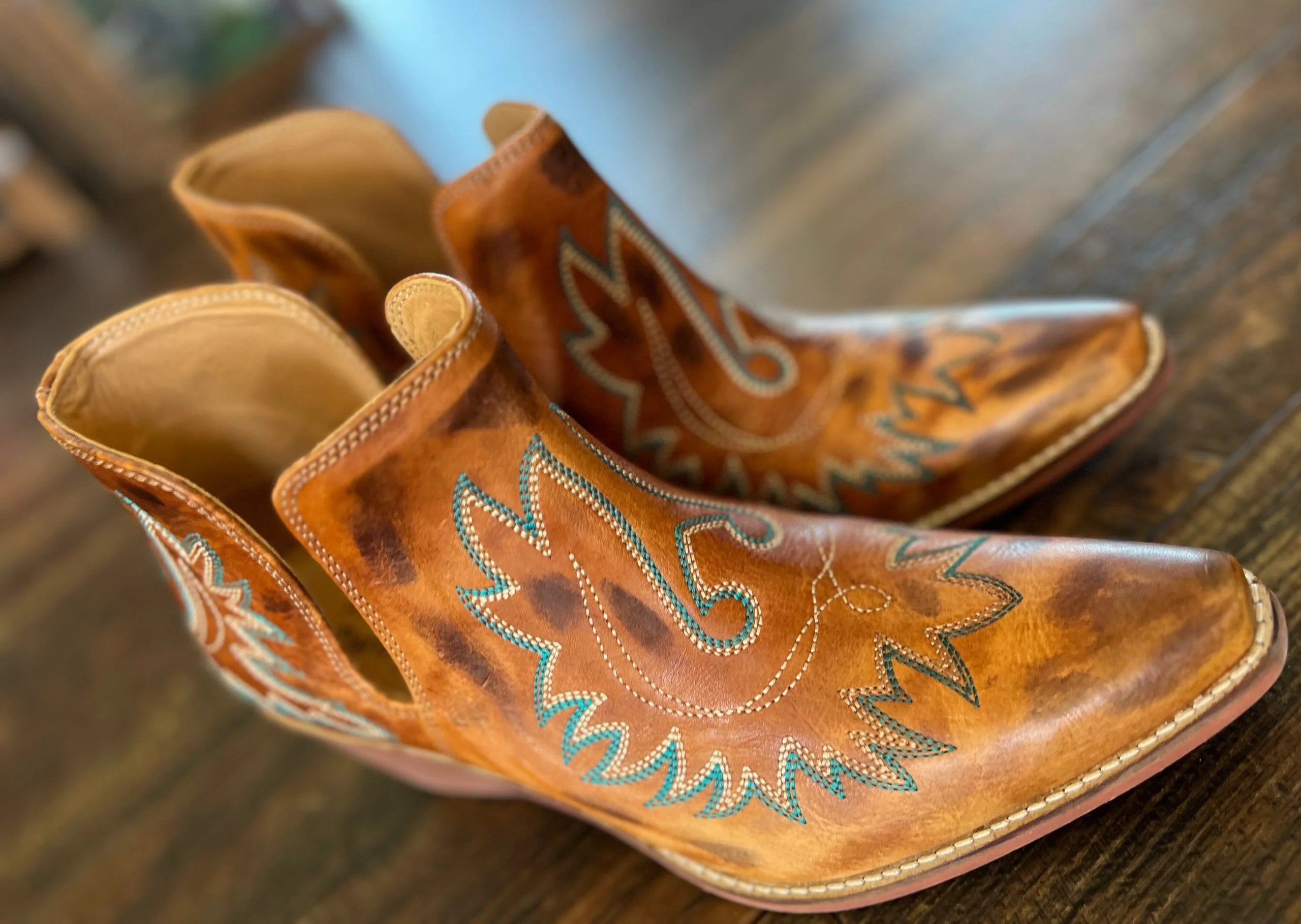 Gypsy Leather Cowboy Booties