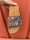 Leather Slides