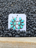 Kingman half cluster earrings