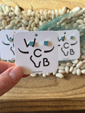 Dainty Square Studs