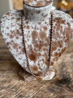 Long Copper Necklace