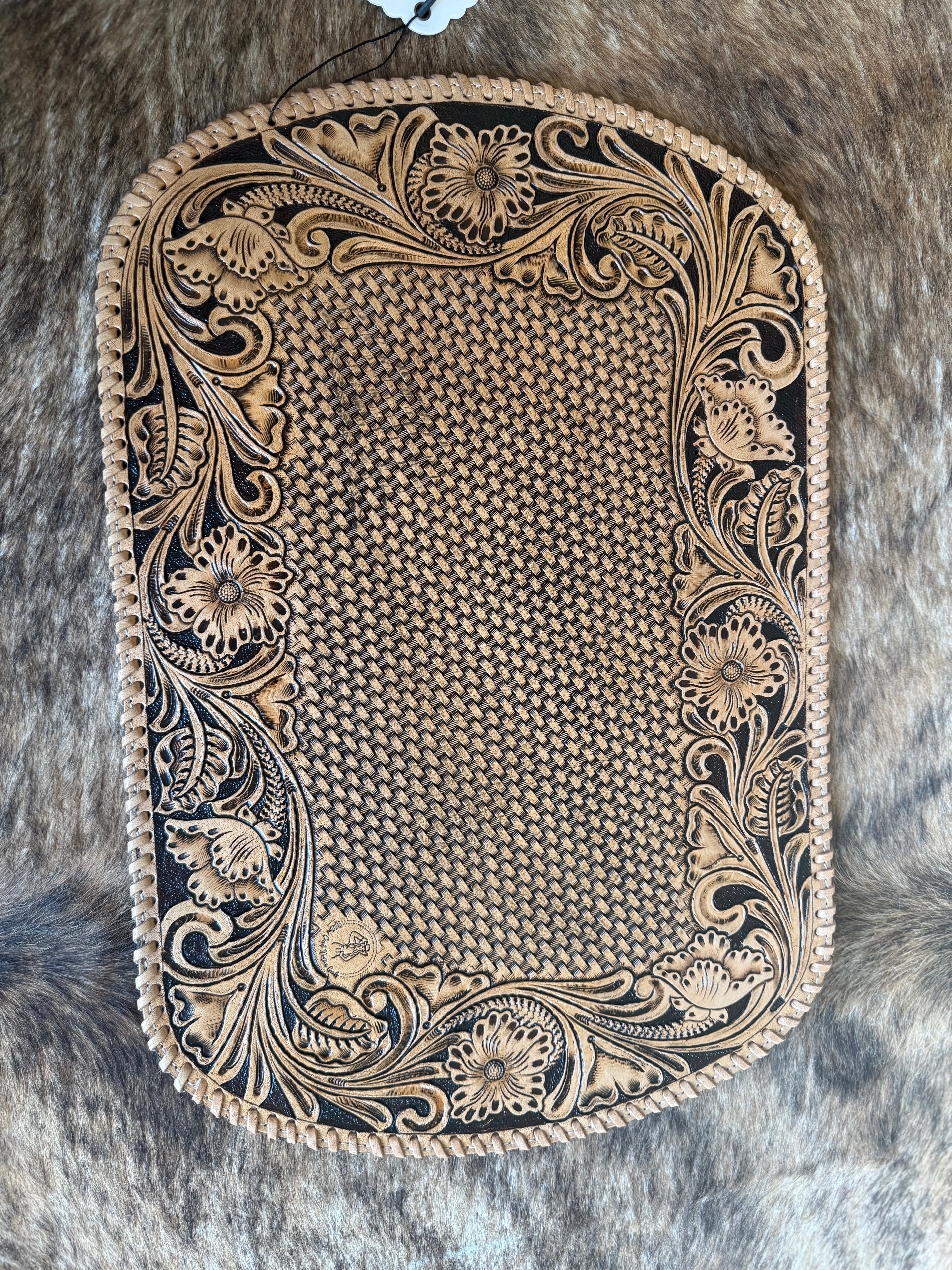 Floral Basket Weave Placemats