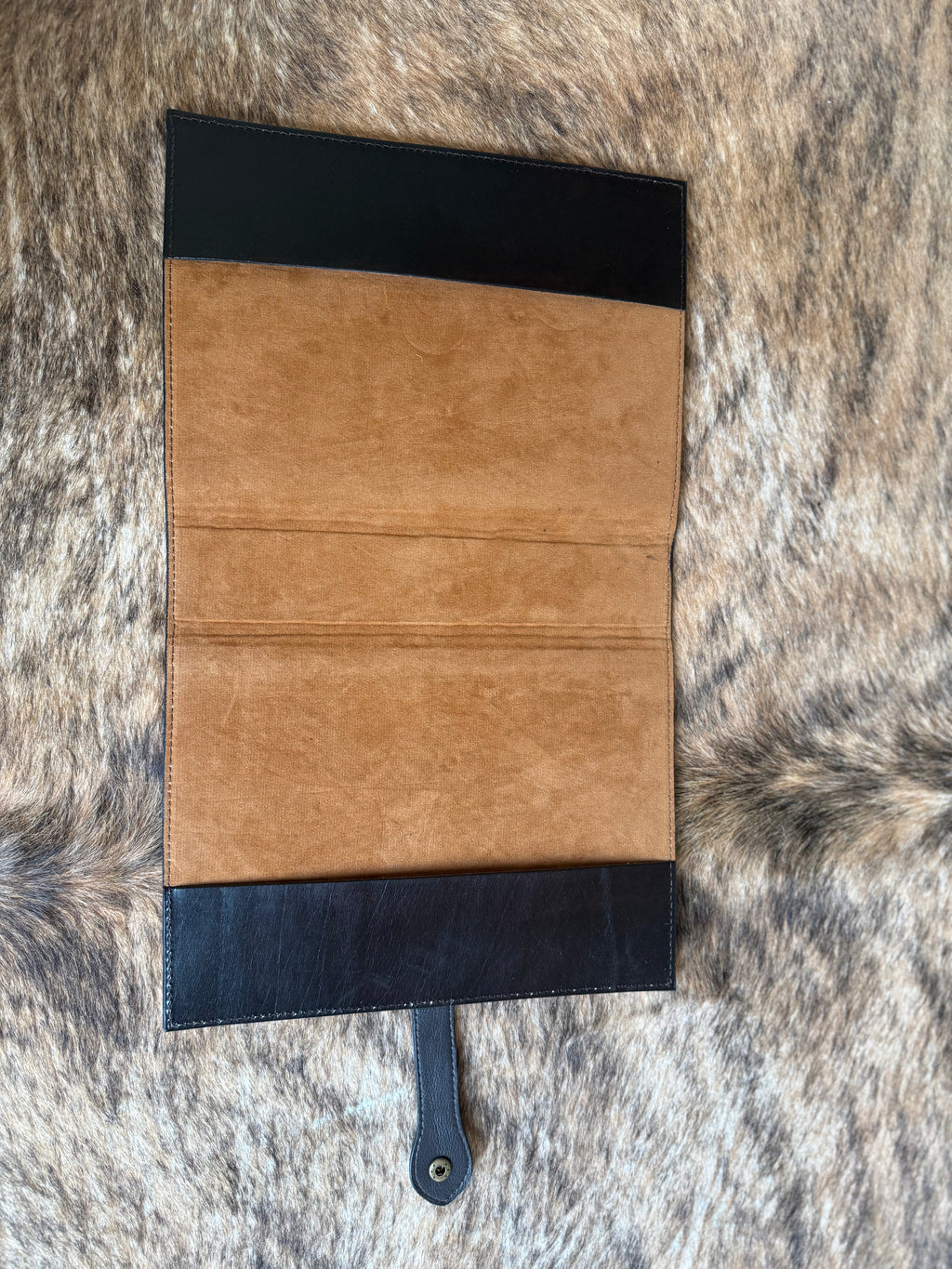 Tooled leather bible cover