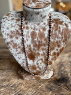 Long Copper Necklace