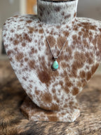 Turquoise Teardrop Necklace