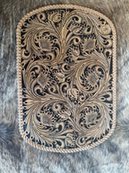 Floral Tooled Placemats