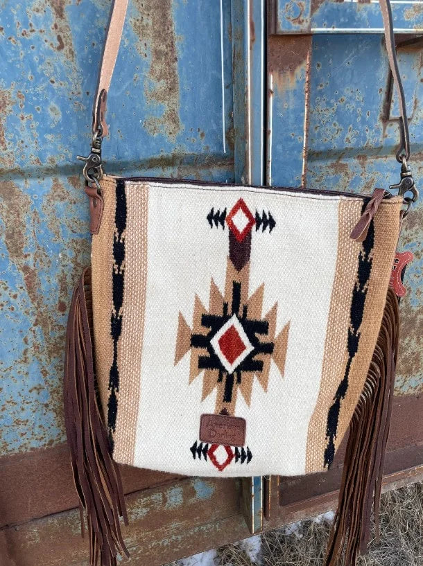 Aztec saddle blanket purse