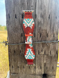 Aztec Leather Apple Watch Band
