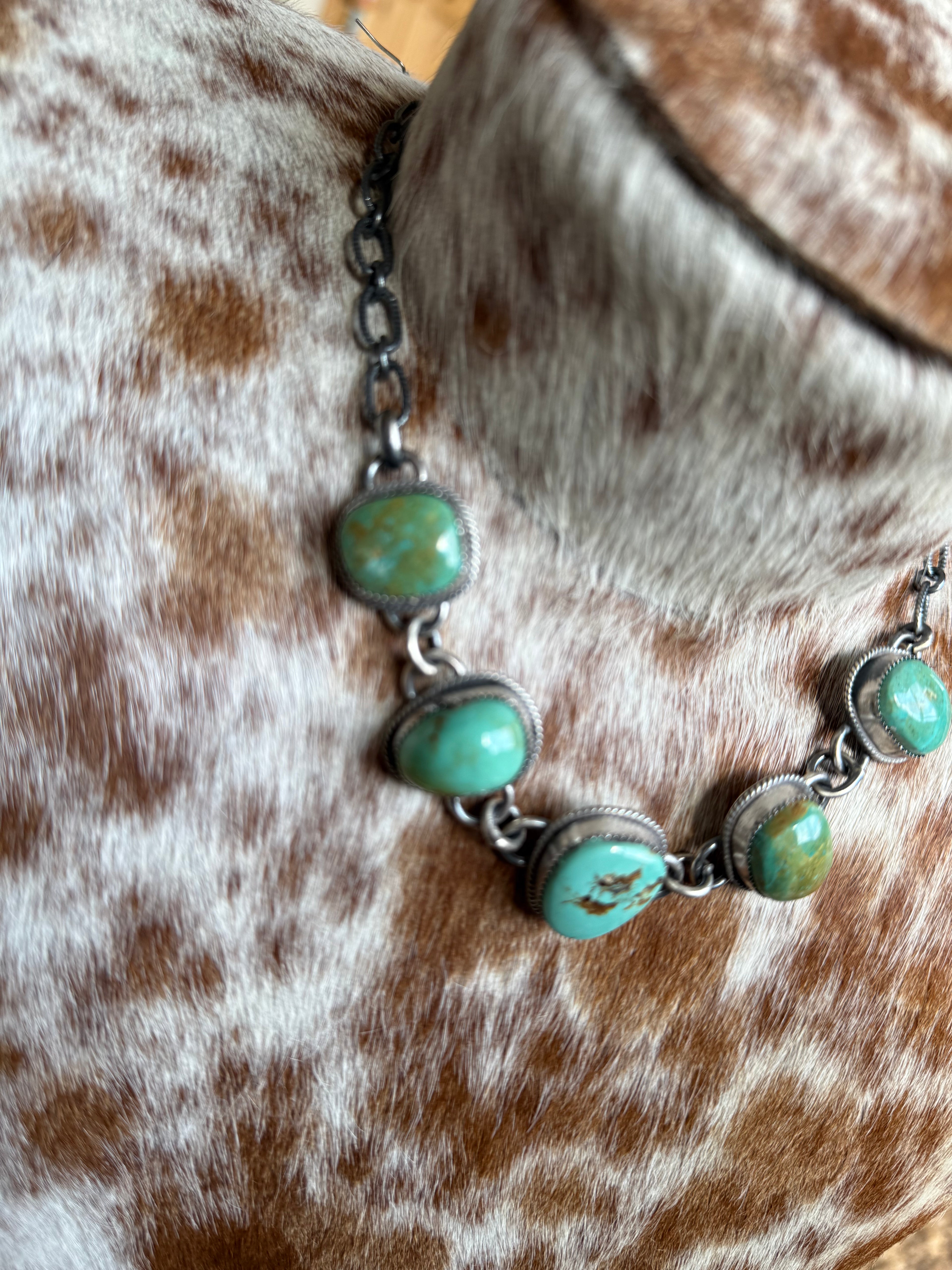 Chilean Turquoise Choker