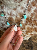 Turquoise Charm Necklace