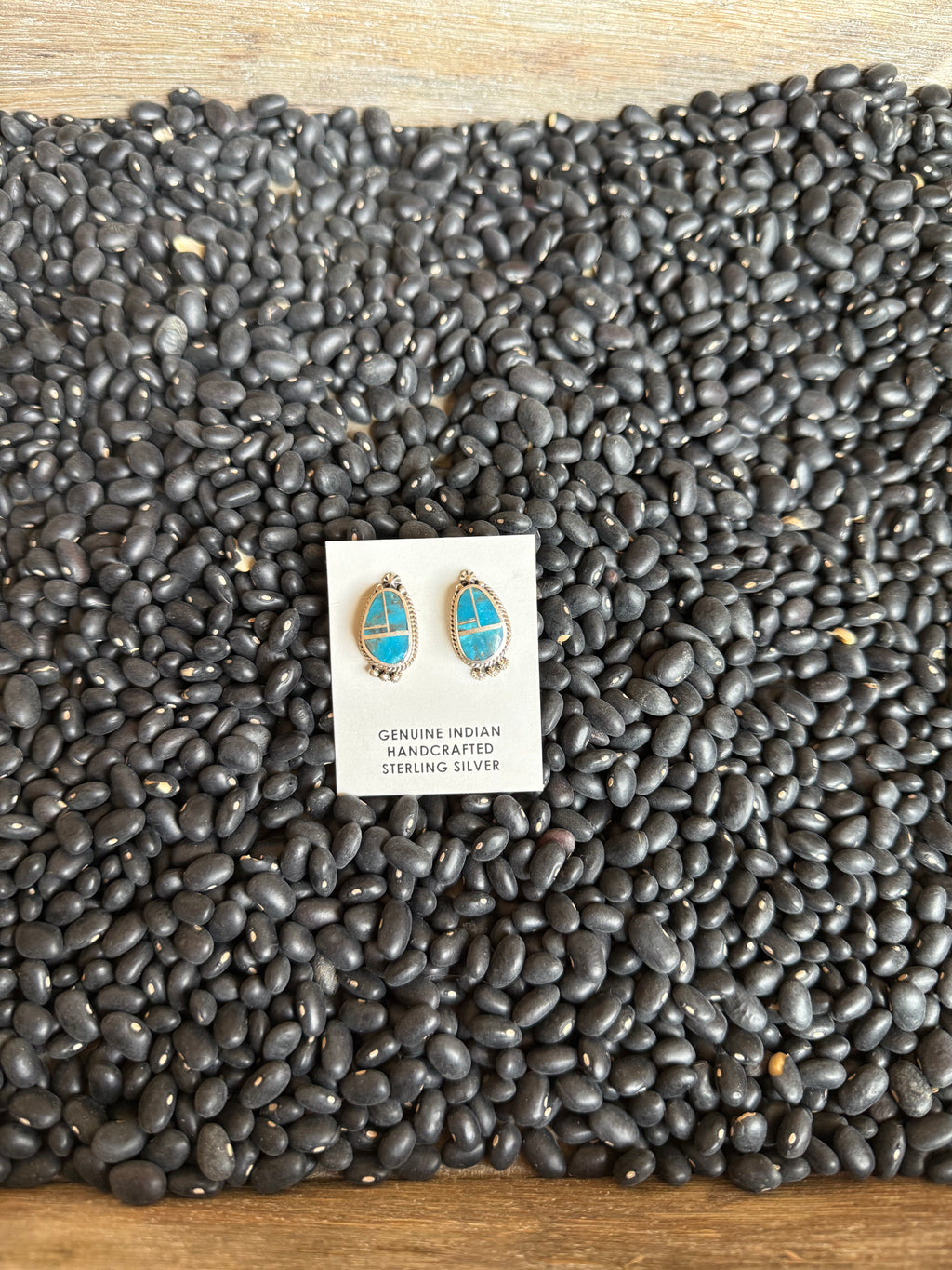 Inlay Turquosie Earrings
