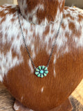 Kingman Cluster Necklace