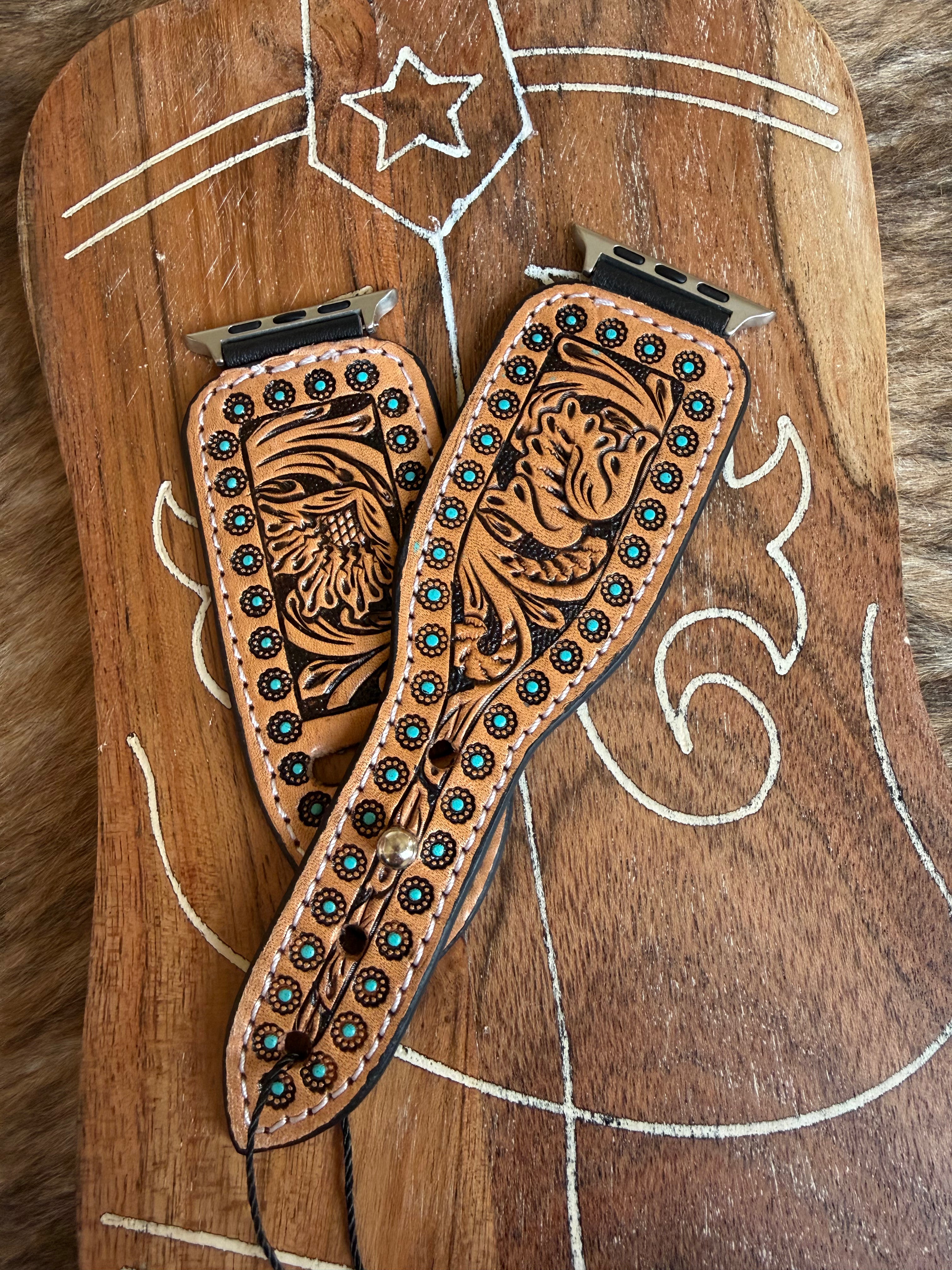 Turquoise dotted band