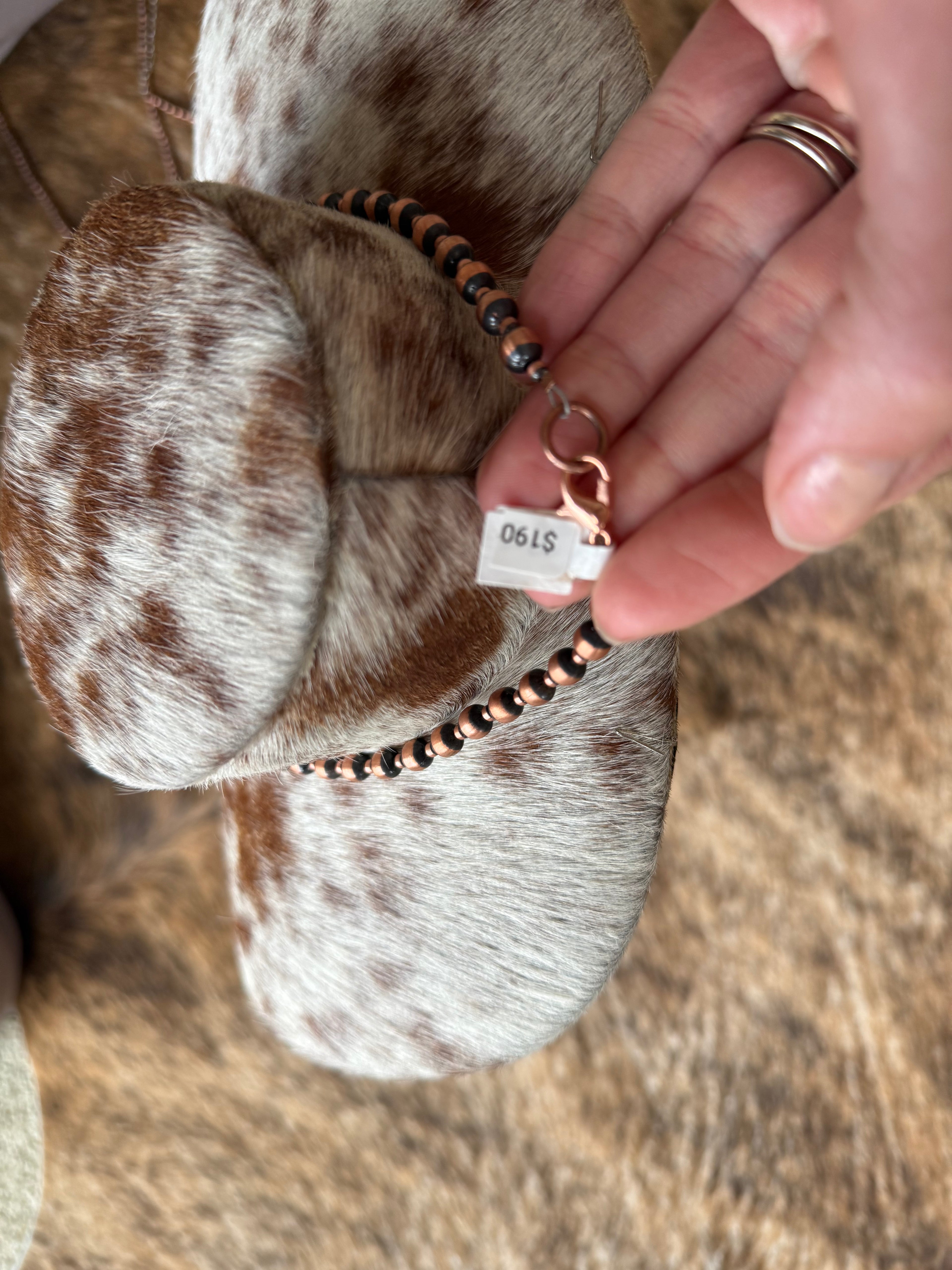 Long Copper Necklace
