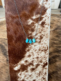 White Water Turquoise Necklace