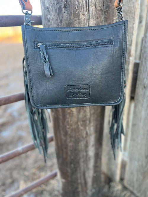 Black & White Aztec Crossbody