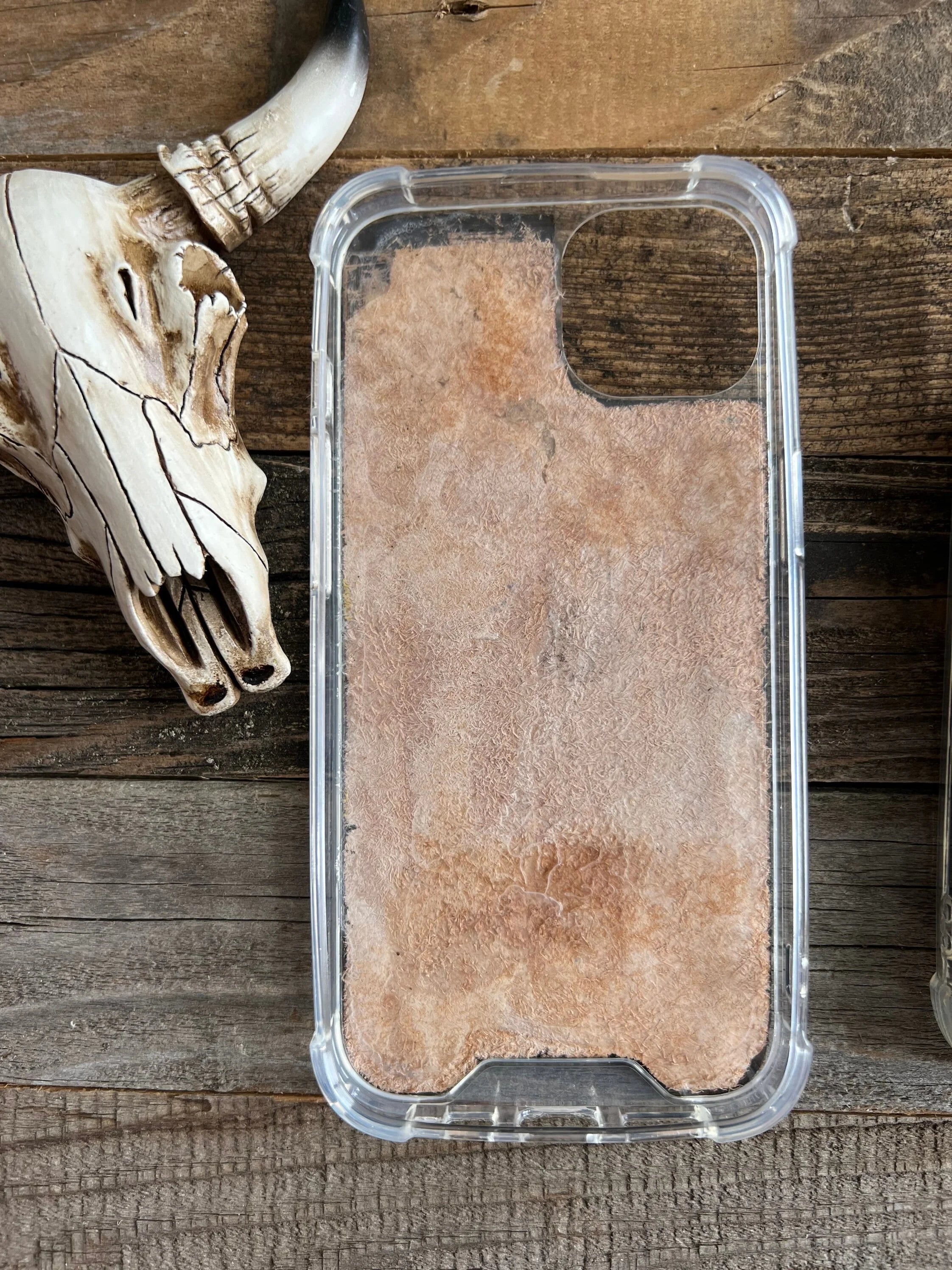 Leather Flower Phone Case