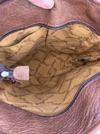 Cowhide Concho Purse