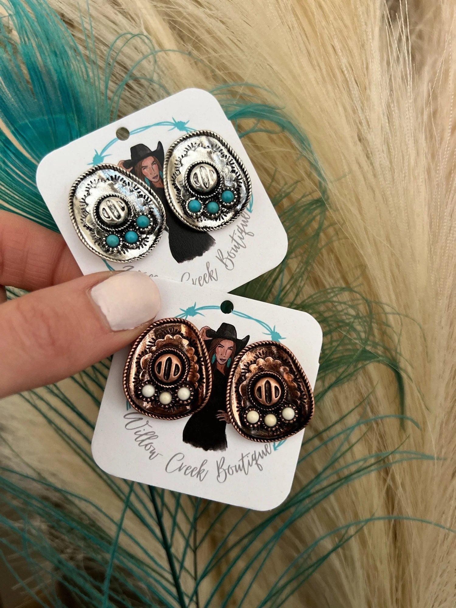 Cowboy Hat Earrings