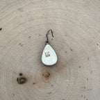 Kingman teardrop dangle earrings