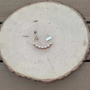 Orange spiny bracelet