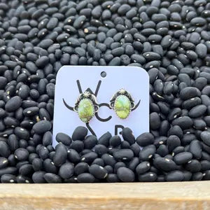 Palomino stud earrings