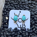 Kingman stud earrings