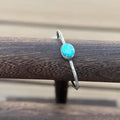 Dainty turquoise cuff