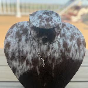Dainty cross necklace