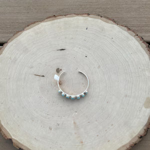 Golden Hills multi stone cuff