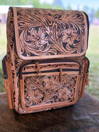 All tooled backpack