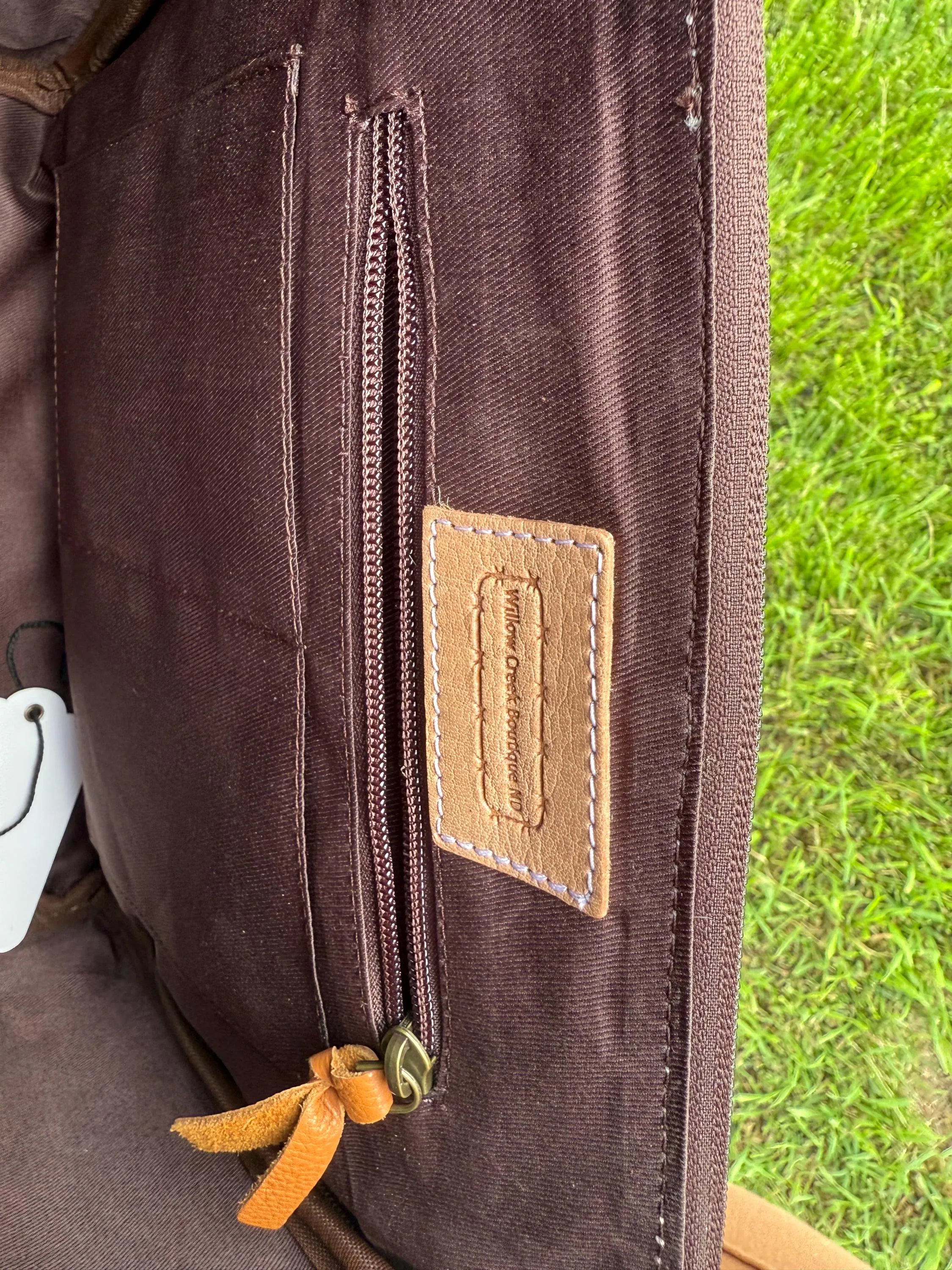 All tooled backpack