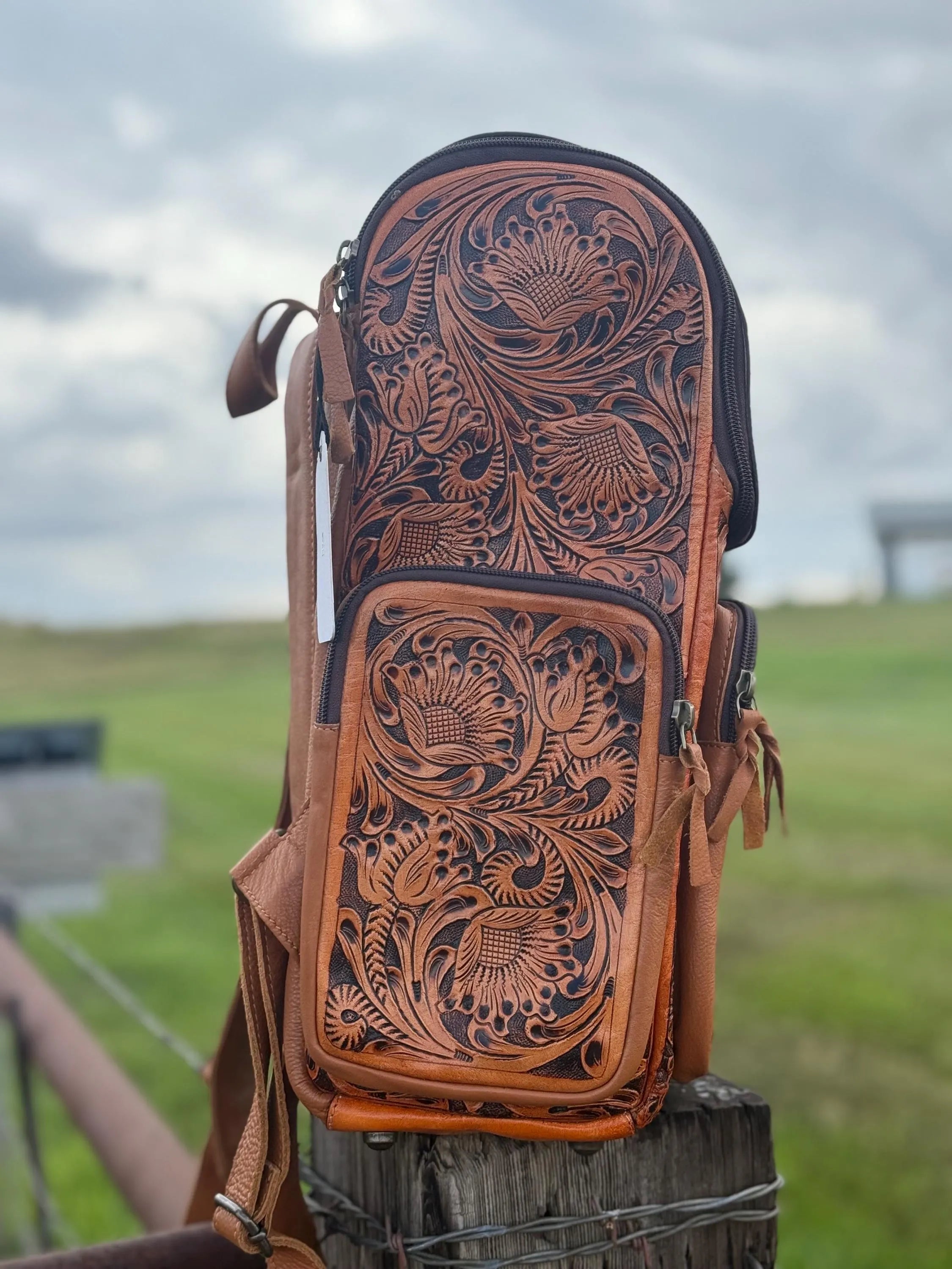 designer leather diaper backpack UPPER Bag for Mom Baby the Monaco boasts a smooth design of supreme luxury and cultured finesse Leather Tooled Diaper Bag Backpack